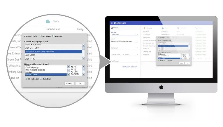 Dialstream Auto-dial