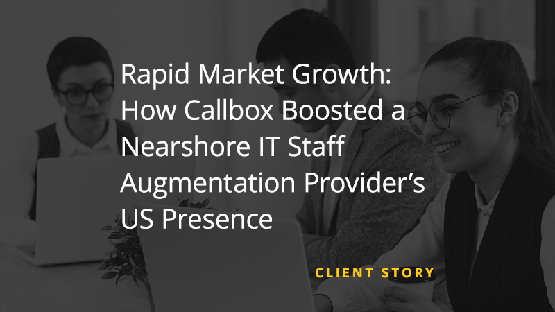 Nearshore IT Staff Augmentation