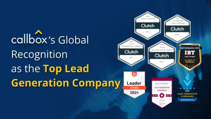 Callbox Global Recognition as the Top Lead Generation Company