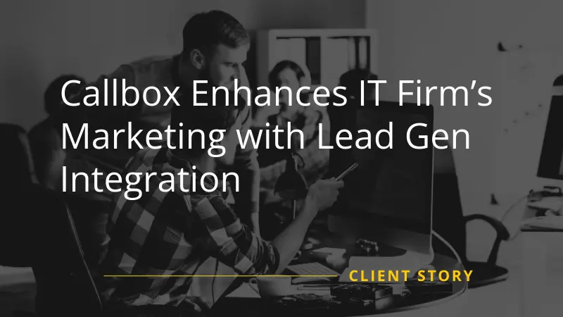 Callbox IT Firm Leadgen Integration