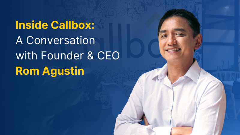 A Conversation with Founder & CEO Rom Agustin