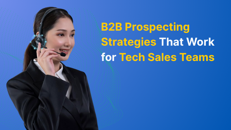 prospecting strategies for tech