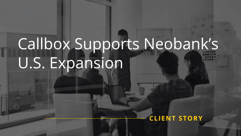 BaaS Company US Expansion Callbox