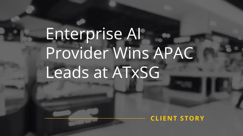 Enterprise AI Solutions Asia Tech SG CS